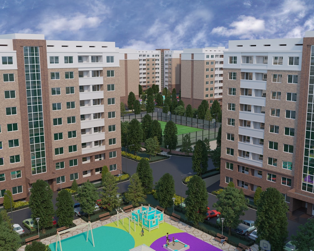 Social Residential Complex 200 000m2 Almaty