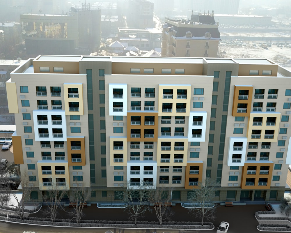Residential complex 10000m2 Almaty